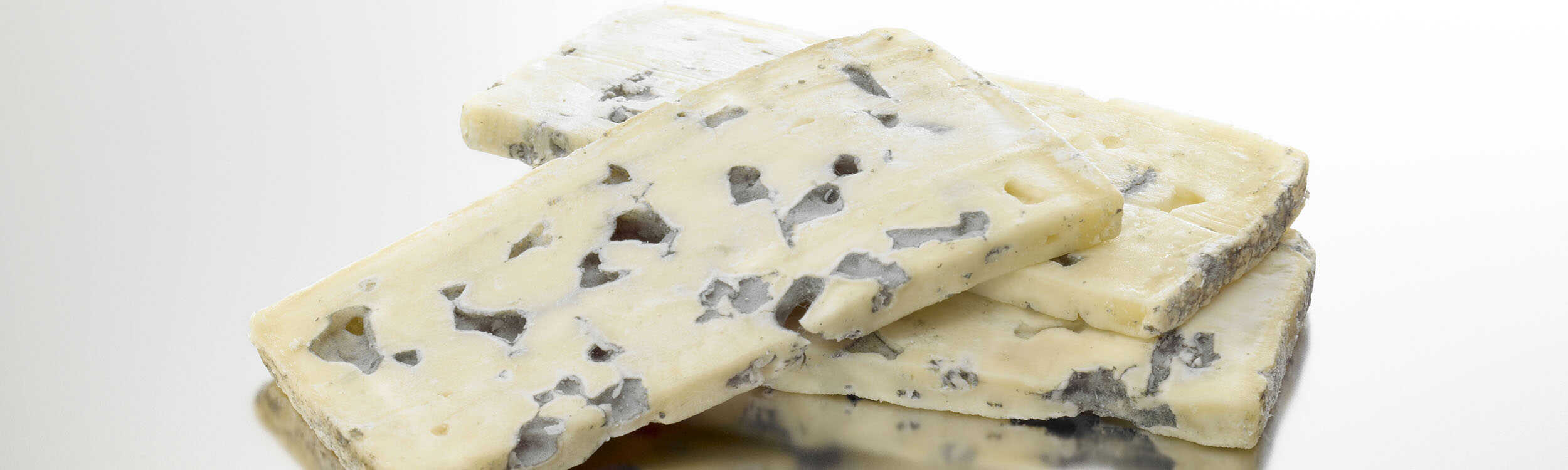 IQF Blue cheese slices